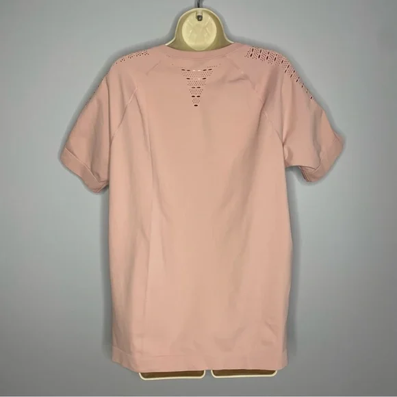 Gymshark Energy Seamless Gym T Shirt Light Pink - Picture 4 of 5